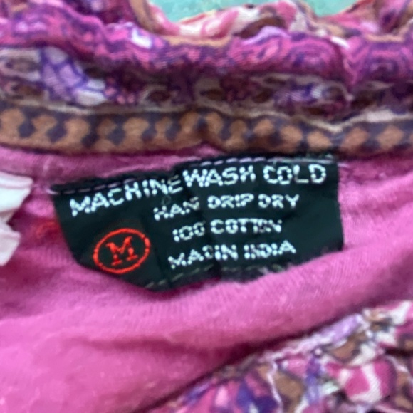 Vintage F.A. Chatta Boho Print Midi Skirt and Top - Picture 7 of 13